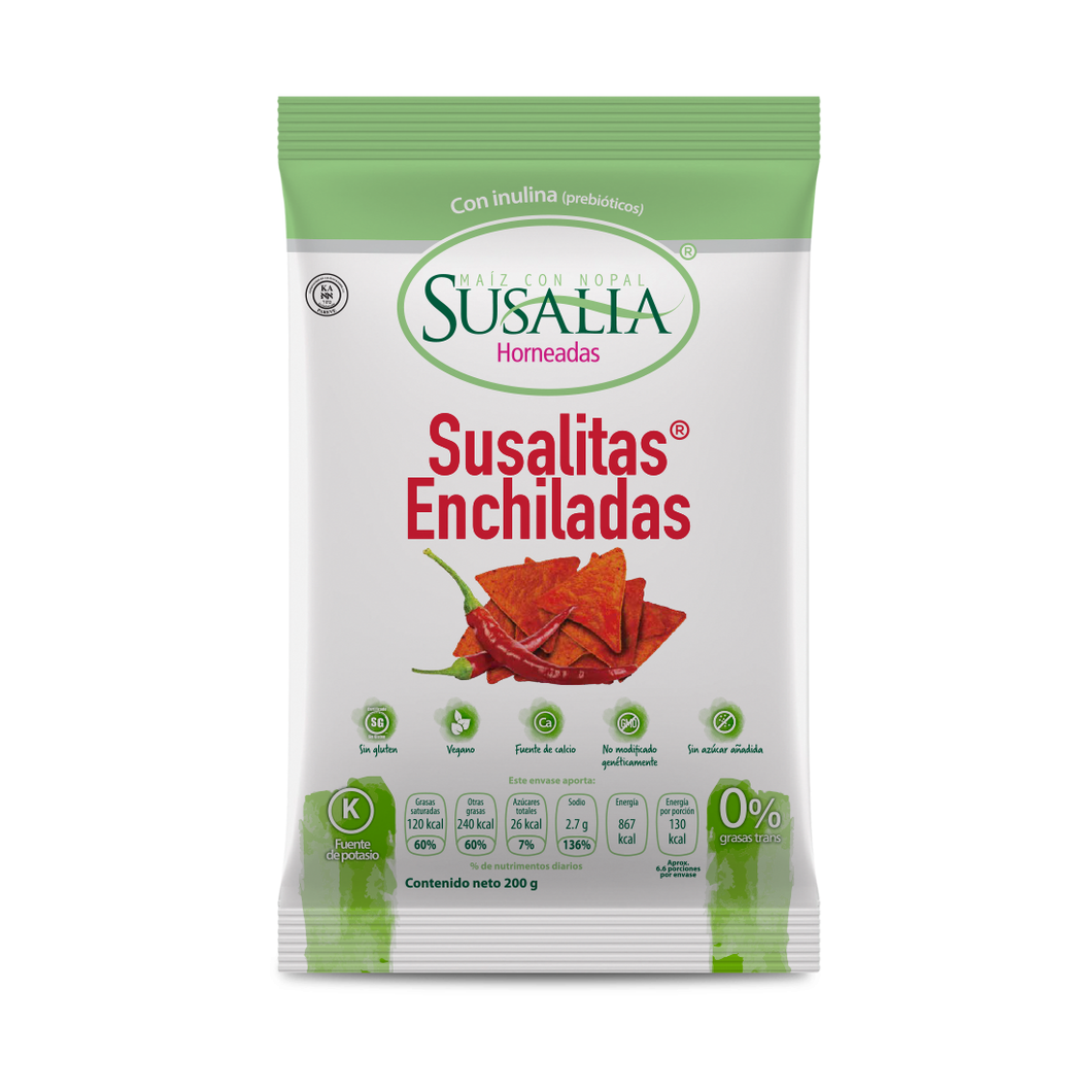 Susalitas Enchiladas 7.1 oz bag – case with 10 bags