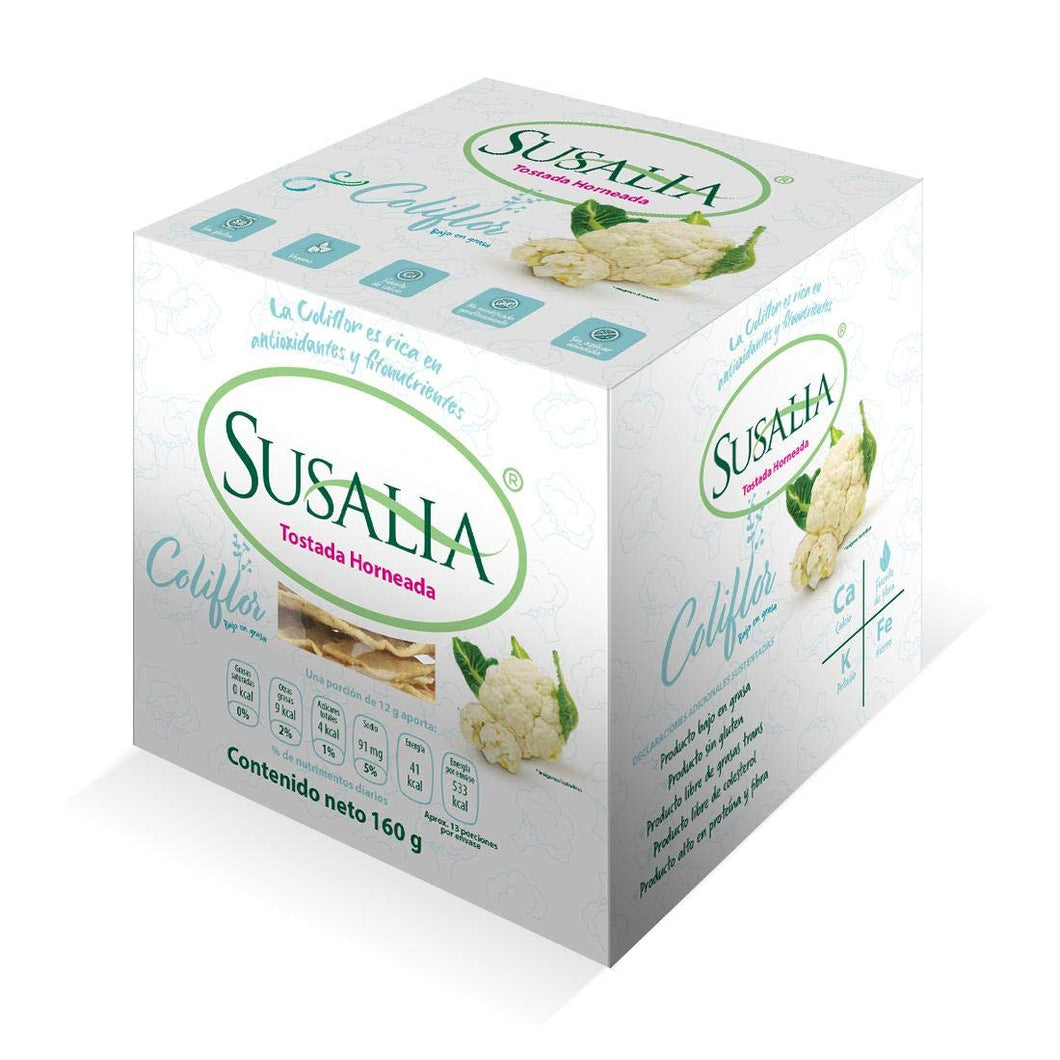 Cauliflower Tostada 5.50 oz – case with 3 packs